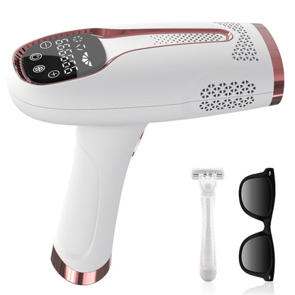 Appareil d'Épilation Laser à Main pour Femmes - Dispositif d'Épilation à Domicile IPL, Photorajeunissement, Épilation Sans Douleur,