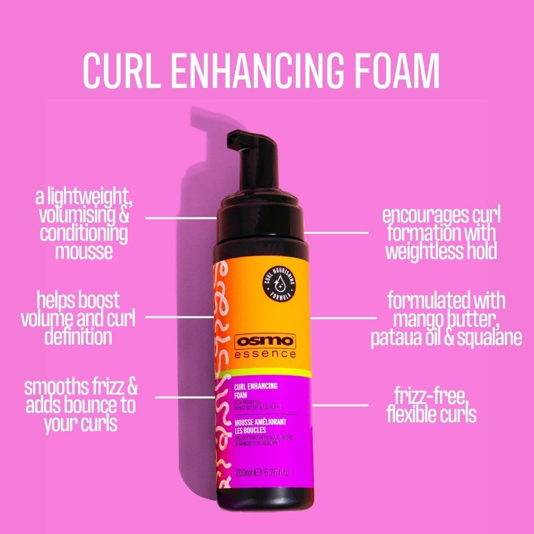 Osmo Essence Mousse améliorant les boucles. 200ml Afrotix