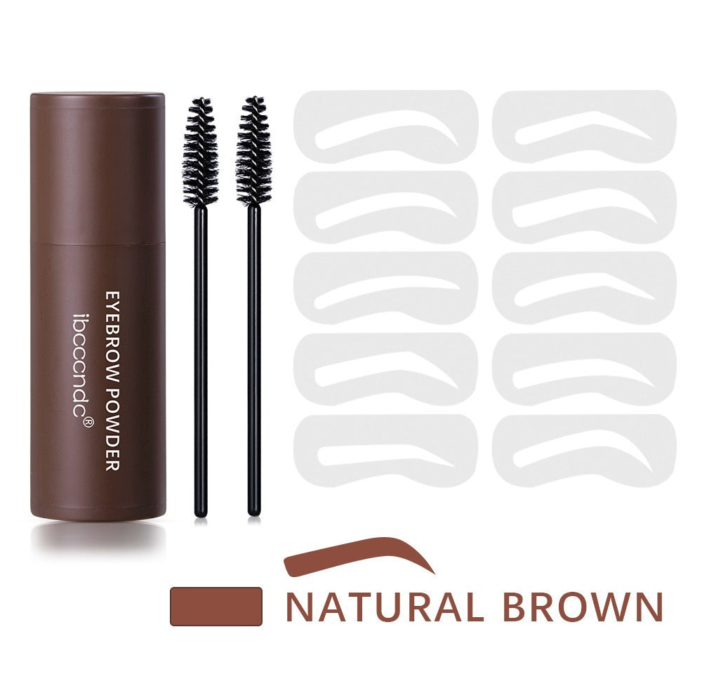 Ensemble de Poudre à Sourcils Seal Lazy Thrush – Sourcils Parfaits en un Geste !