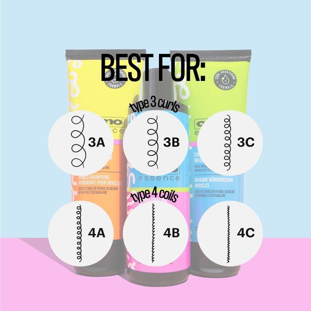 Osmo Essence Curl Renourishing Mask. Moisture & Curl Definition Mask for Curly Hair Types. 250ml. Afrotix