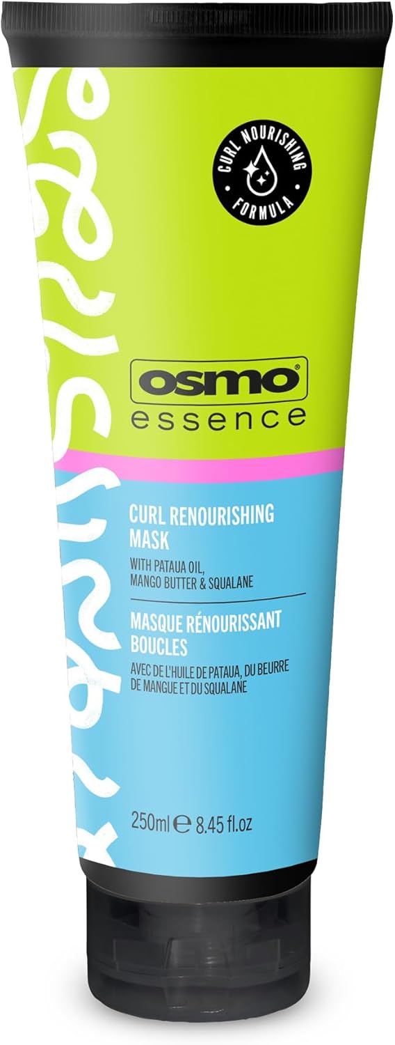 Osmo Essence Curl Renourishing Mask. Moisture & Curl Definition Mask for Curly Hair Types. 250ml. Afrotix