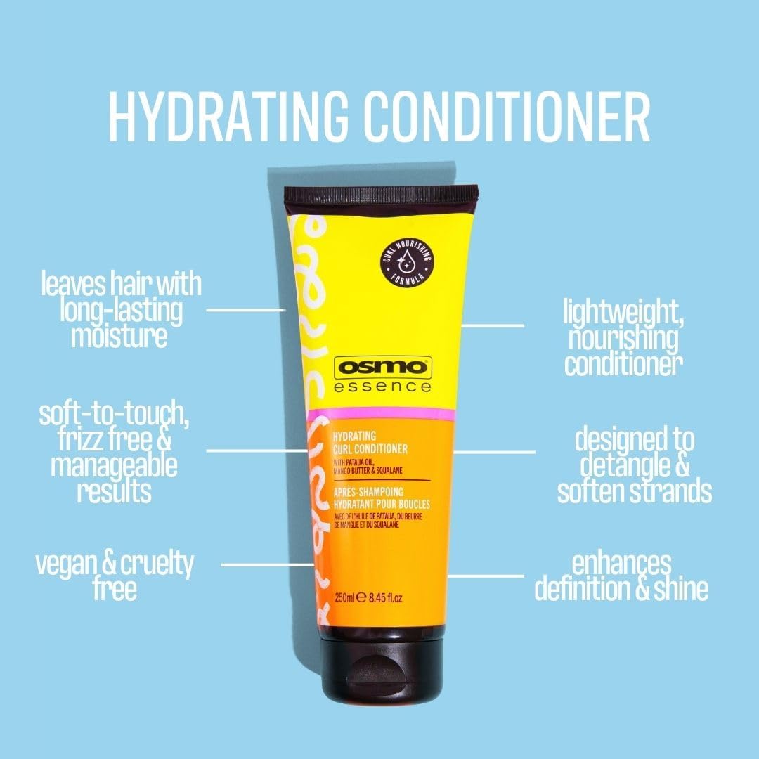 Osmo Essence Après-shampooing hydratant. Huile de Pataua et beurre de mangue. 250 ml. Afrotix