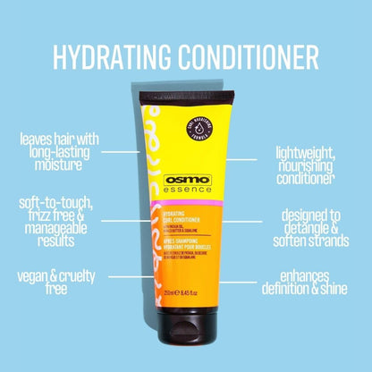 Osmo Essence Après-shampooing hydratant. Huile de Pataua et beurre de mangue. 250 ml. Afrotix