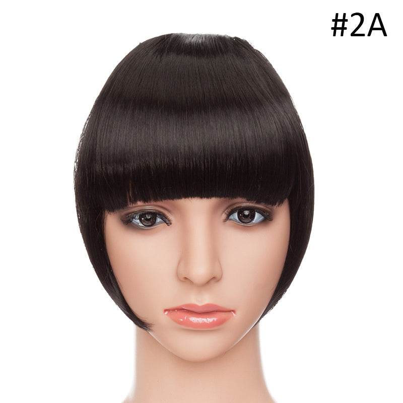 Extensions de cheveux à clipser avec frange 3D - Afrotix