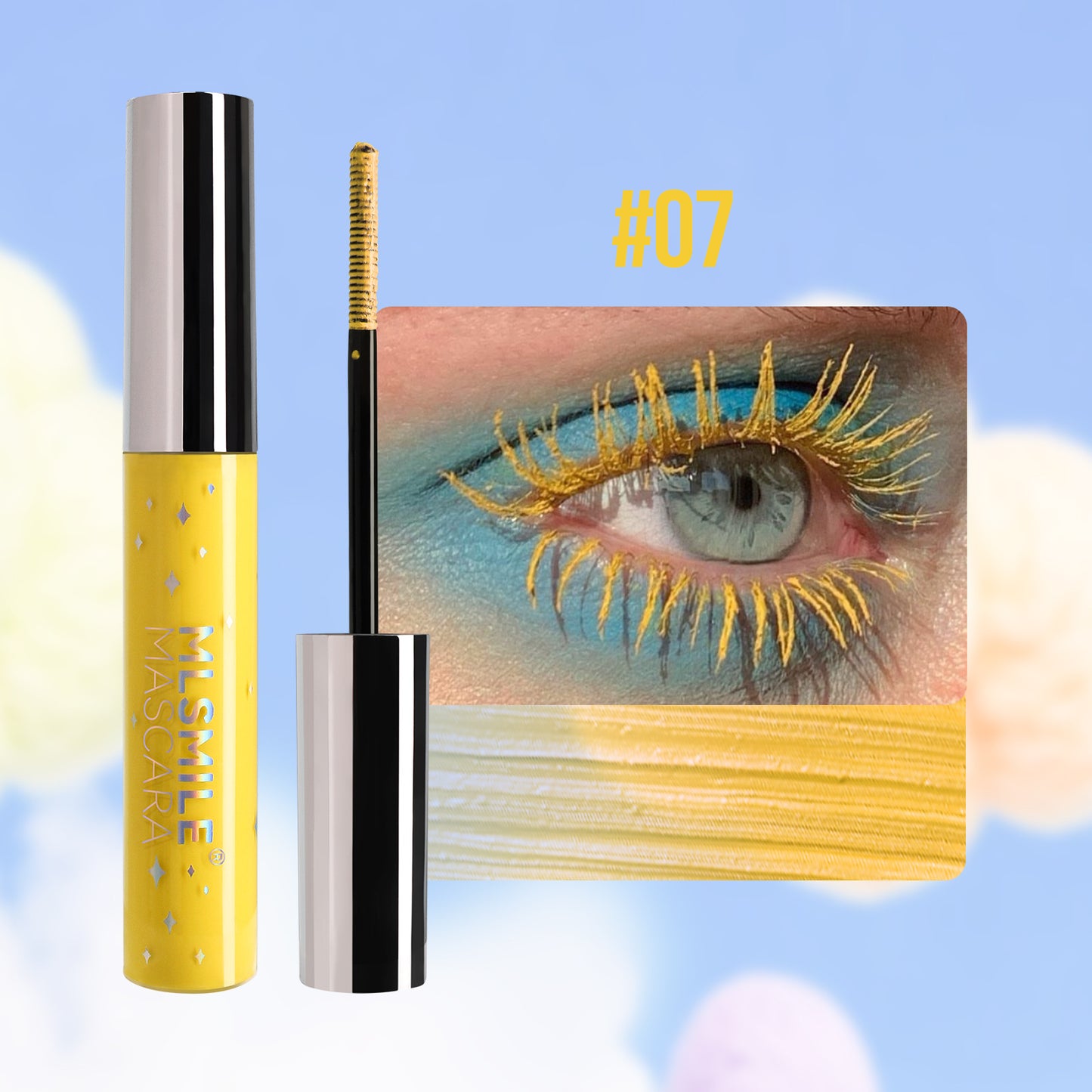 Mascara Nacré Scintillant – Waterproof & Longue Tenue