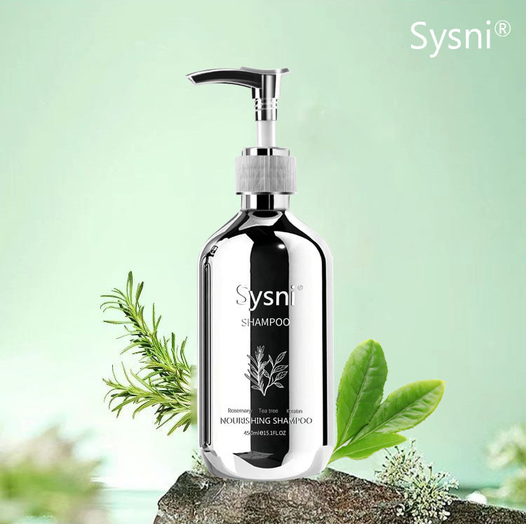 Sysni Organic Rosemary Shampoo And Tea Tree Special Shampoo, Keratin NourIshing Shampoo ,Promote Hair Growth, Strengthening Shampoo, Prevent Hair Loss Cleansing Shampoo,Deep Cleans, Refreshes Scalp, F eprolo