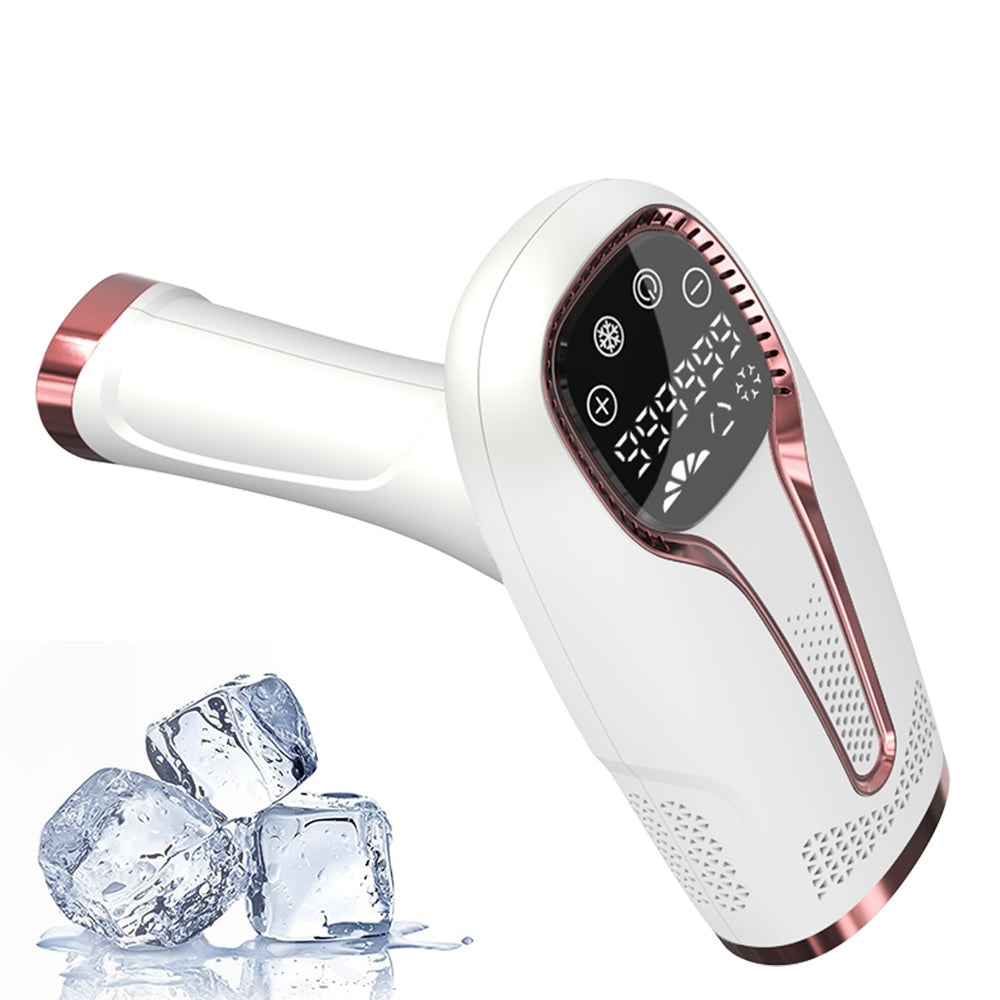 Appareil d'Épilation Laser à Main pour Femmes - Dispositif d'Épilation à Domicile IPL, Photorajeunissement, Épilation Sans Douleur,