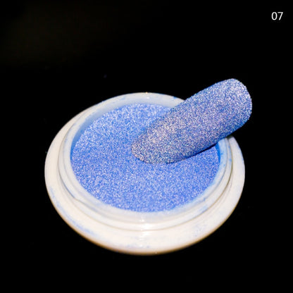 1Box Reflective Nail Glitter Powder Shiny Dust Glow In The Dark For Bar Disco Sparkling Pigment Fluorescent Nail Art Decorations eprolo