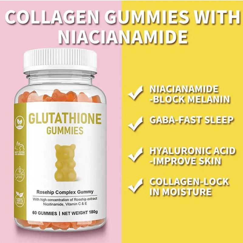 Niacinamide gummies Glutathione gummies Collagen gummies eprolo