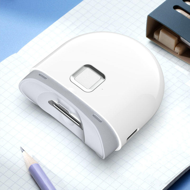 New portable safe nail toe polishing trimmer easy rechargeable recycl use automatic scissors usb electric nail clippers eprolo