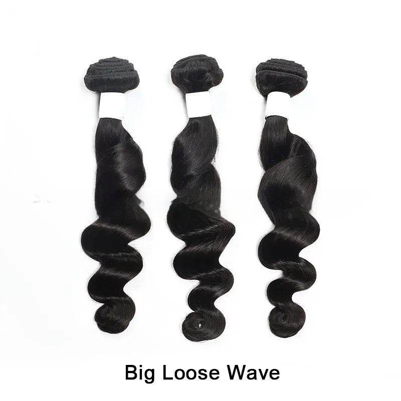 Extensions de cheveux humains 7A en tissage pour perruques - Afrotix