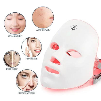 7 Colors Cycle Beauty Mask - Afrotix