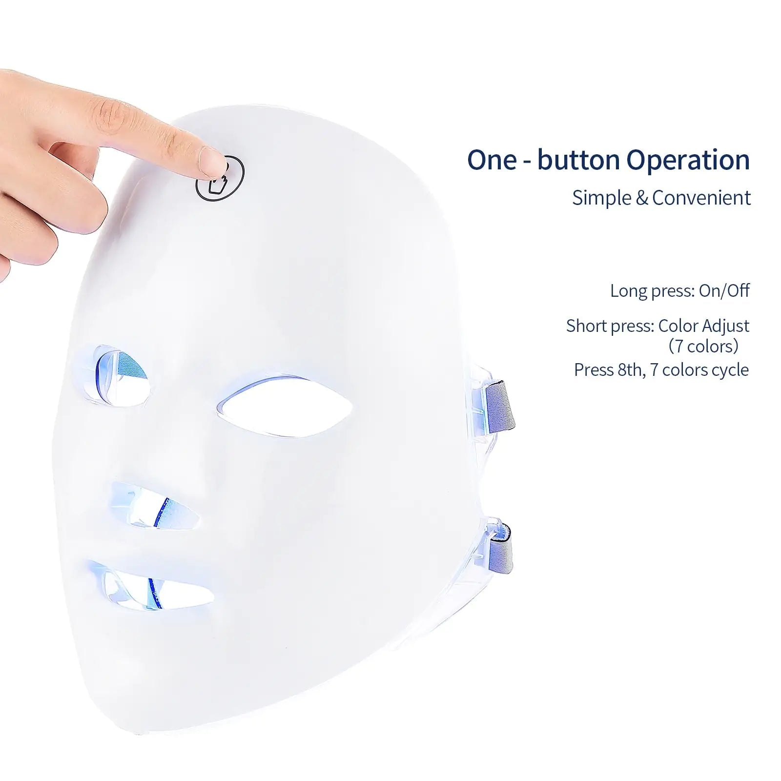 7 Colors Cycle Beauty Mask - Afrotix