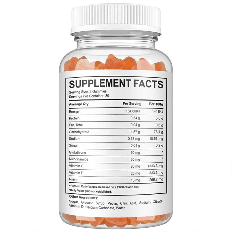 Niacinamide gummies Glutathione gummies Collagen gummies eprolo