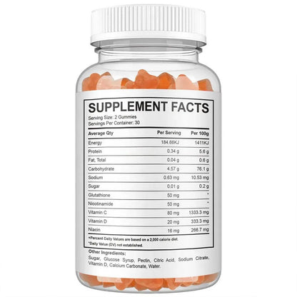 Niacinamide gummies Glutathione gummies Collagen gummies eprolo