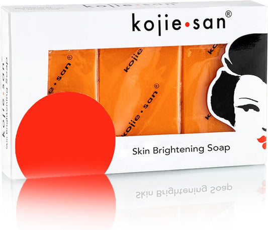Kojie San Éclairage Savon, 65 g (Lot de 3) Original - Afrotix #