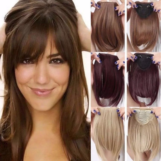 Hair Bangs Hairpiece Accessories Synthetic Fake Bangs eprolo