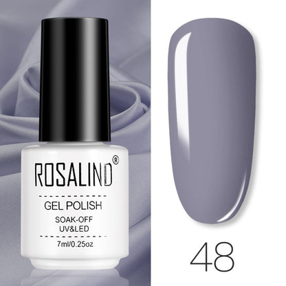 ROSALIND Gel Polish Set Manicure for Nails Semi Permanent Vernis top coat UV LED Gel Varnish Soak Off Nail Art Gel Nail Polish eprolo