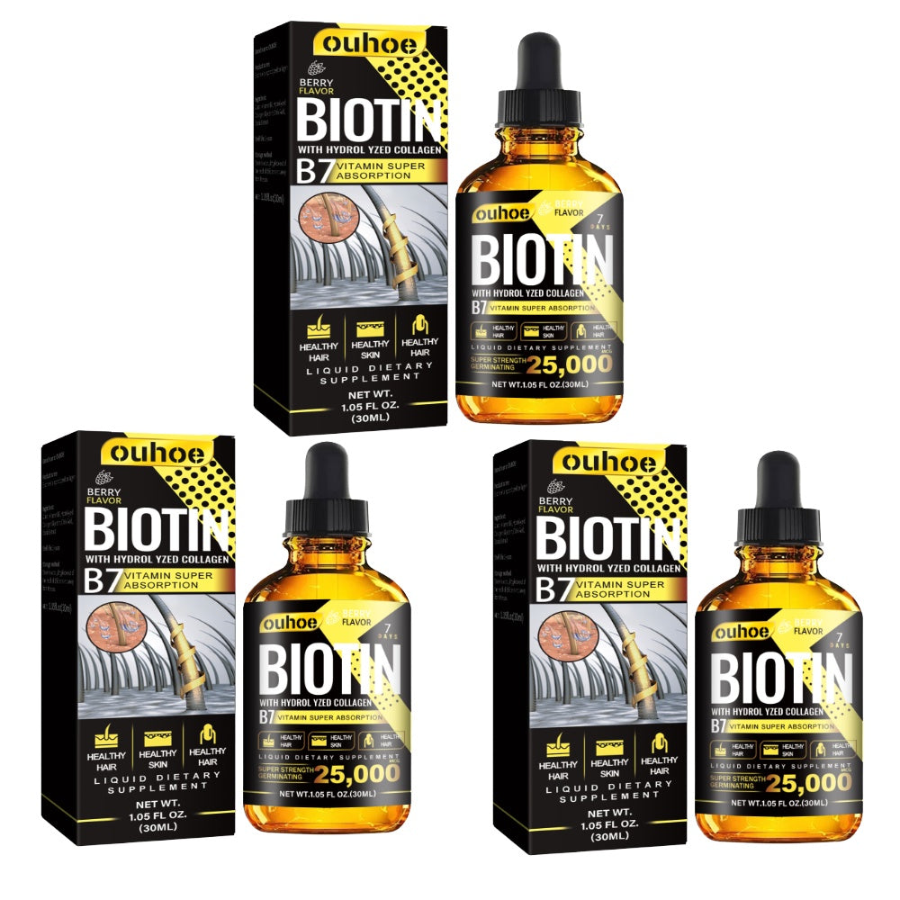 ( Only for usa ) Collagen B7 Vitamin Hair Oil Hair Strengthening & Densification Hair Loss ,