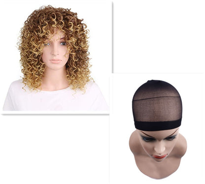 Fashionable chemical short curly hair wig eprolo