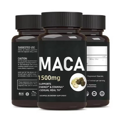 Maca Capsules  root herbal supplement maca extract energy stamina maca root extract capsules eprolo