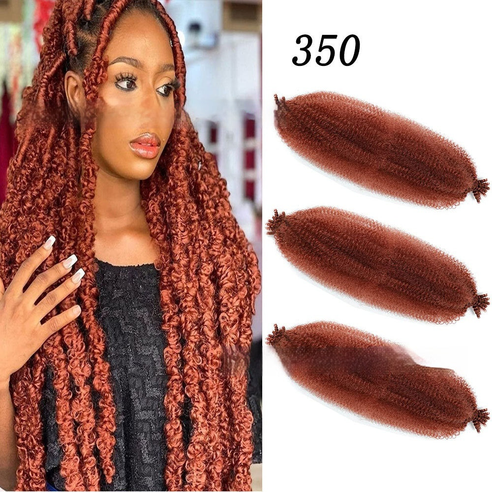 Wig Crochet Hair Springy Afro Twist Hair Chemical Fiber Wig Dreadlocks eprolo