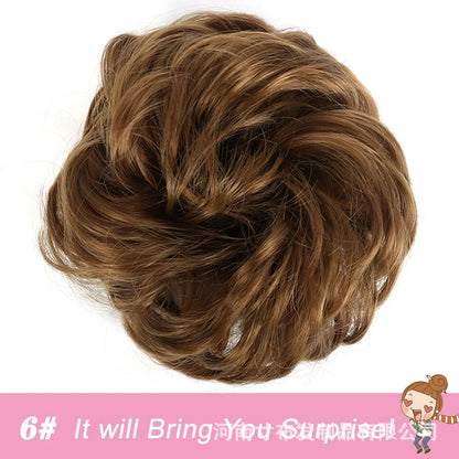 Anneaux de cheveux, fibres chimiques, bourgeons de cheveux