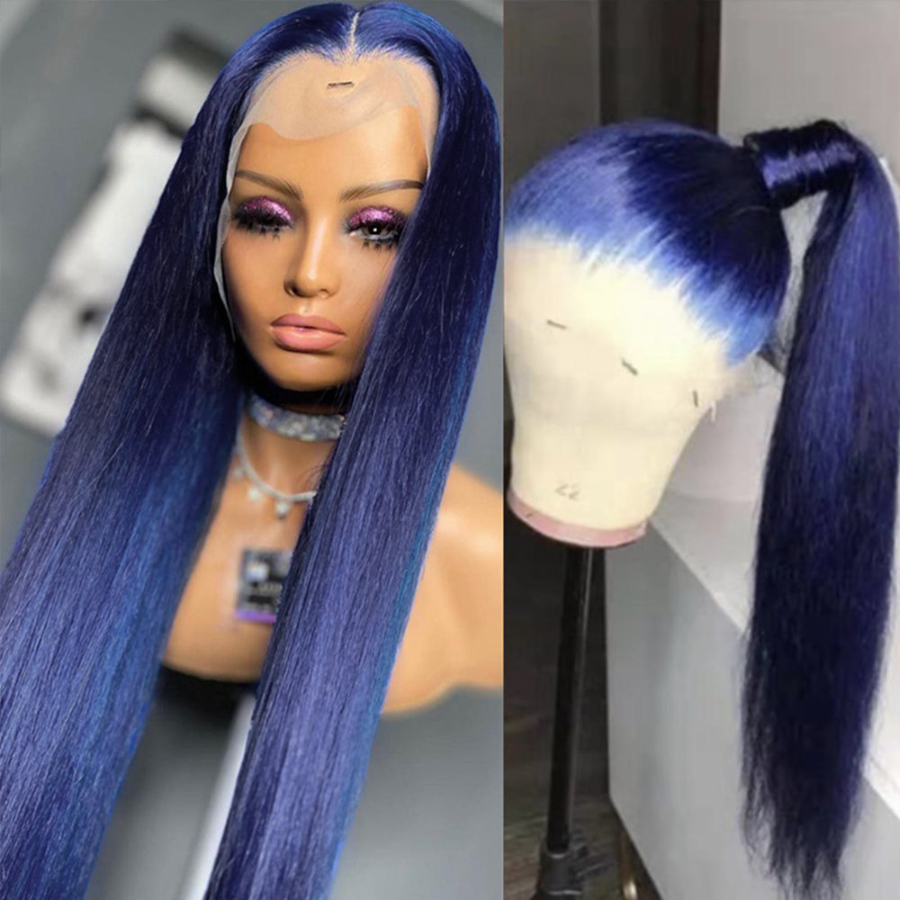 Straight Lace Front Wig Bone Straight Human Hair Wig Transparent Lace Frontal Wig Glueless Lace Front Human Hair Wigs eprolo