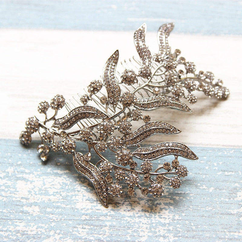 Peigne à Cheveux Demoiselle d’Honneur compléter les coiffures lors de mariages ou d’événements