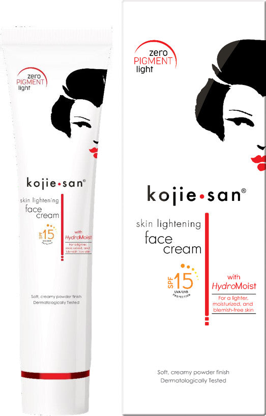 Kojie San Crème Visage Éclaircissante & Éclaircissante SPF15 22g - Afrotix #
