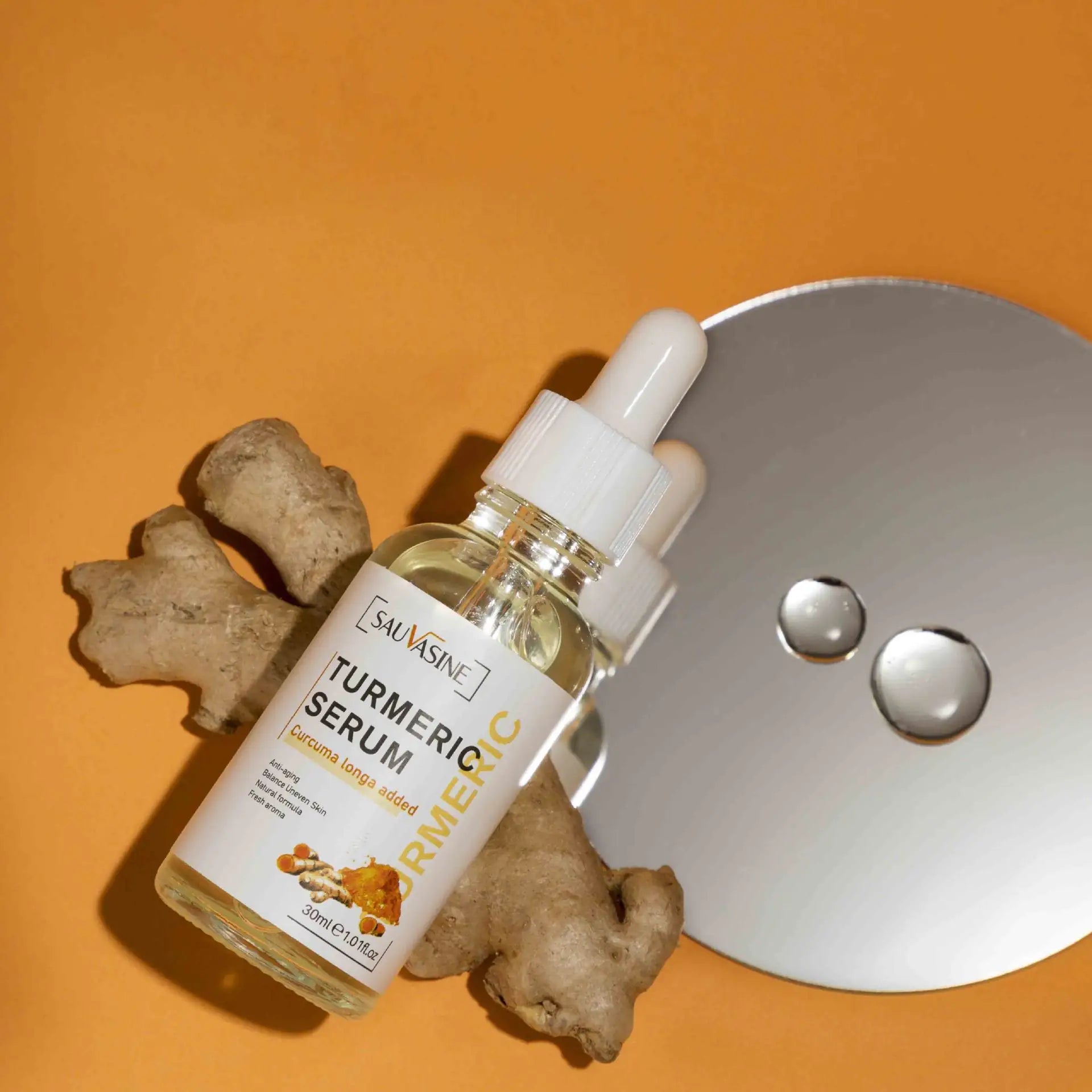 Turmeric Face Whitening Serum - Afrotix