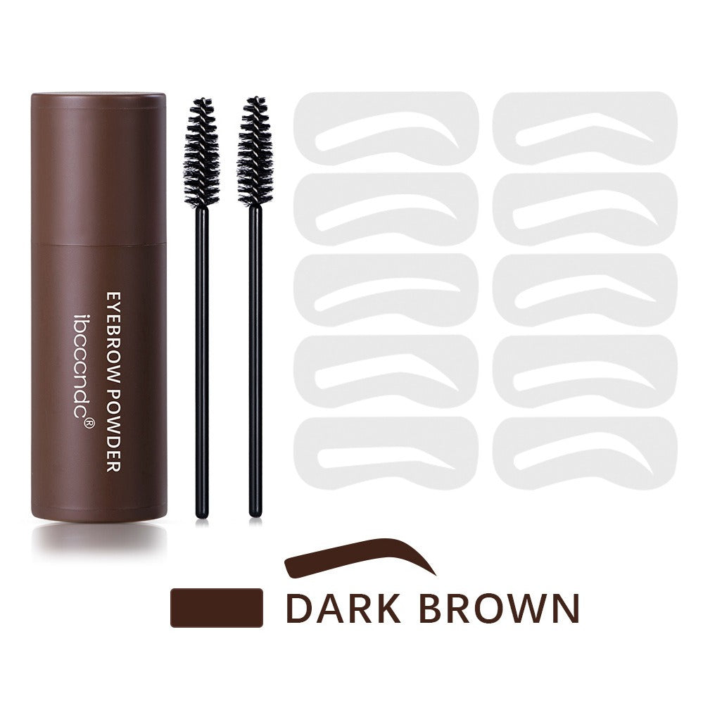 Ensemble de Poudre à Sourcils Seal Lazy Thrush – Sourcils Parfaits en un Geste !