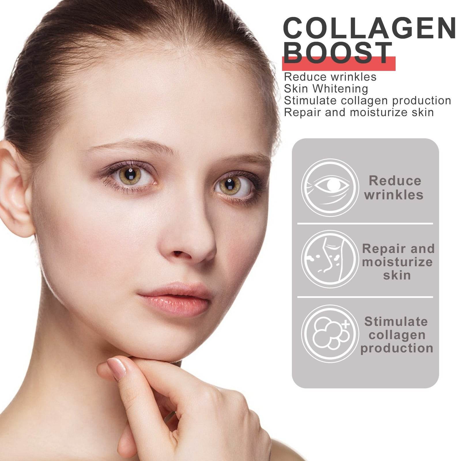 EELHOE Collagen Anti Wrinkle Cream Collagen Is Reconstituted Against Aging To Weaken Fine Lines Moisturize And Tighten Skin - Afrotix