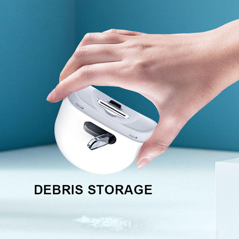 New portable safe nail toe polishing trimmer easy rechargeable recycl use automatic scissors usb electric nail clippers eprolo
