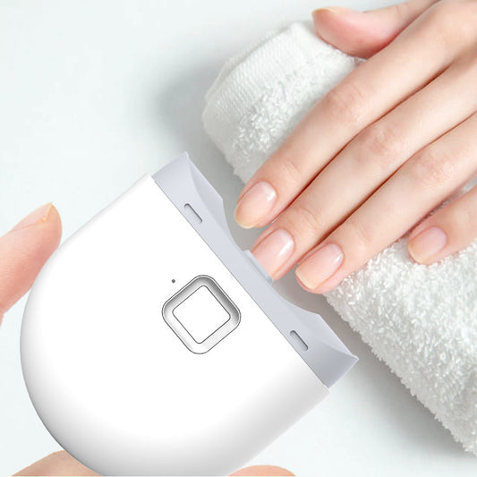 New portable safe nail toe polishing trimmer easy rechargeable recycl use automatic scissors usb electric nail clippers eprolo