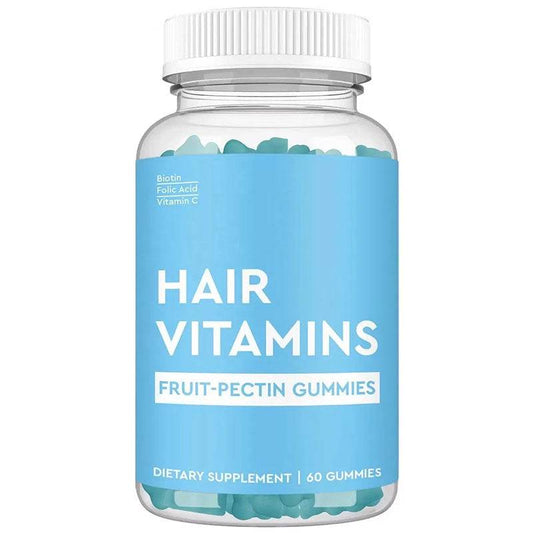 Hair gummies with biotin growth - Afrotix