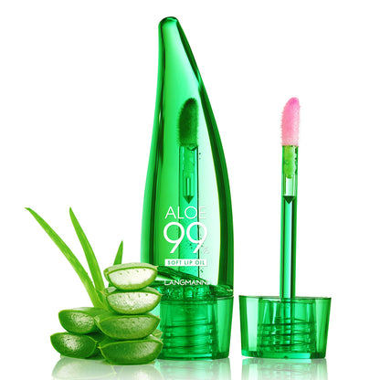 langmannni  Aloe vera lip gloss, temperature-sensitive color-changing lip glaze, moisturizing and protective lipstick, lip oil eprolo