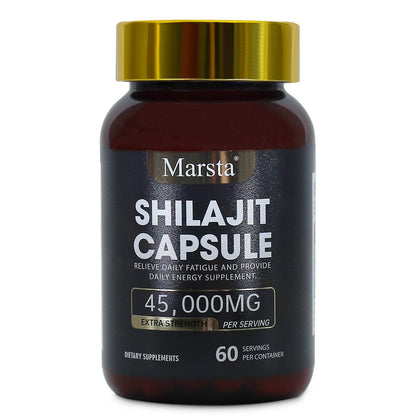 Shilajit Capsules Natural Shilajit Supplements - Afrotix