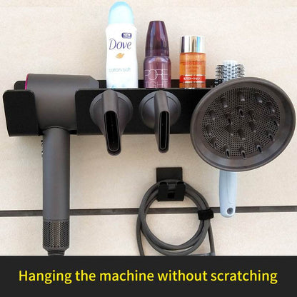 Hair Dryer Bracket Dyson Hair Dryer Holder Hanging Rack Hair Dryer Storage Placement Rack - Afrotix