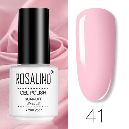 ROSALIND Gel Polish Set Manicure for Nails Semi Permanent Vernis top coat UV LED Gel Varnish Soak Off Nail Art Gel Nail Polish eprolo