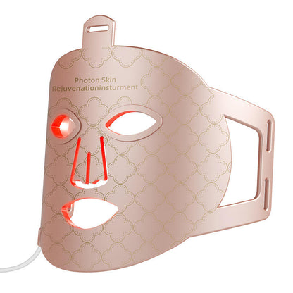 8 Colors Skin Care Face Masking Beauty Led Silicone Mask Infrared Red Light Therapy Led Face Mask eprolo