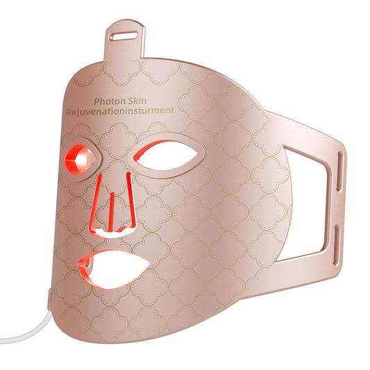 8 Colors Skin Care Face Masking Beauty Led Silicone Mask Infrared Red Light Therapy Led Face Mask eprolo