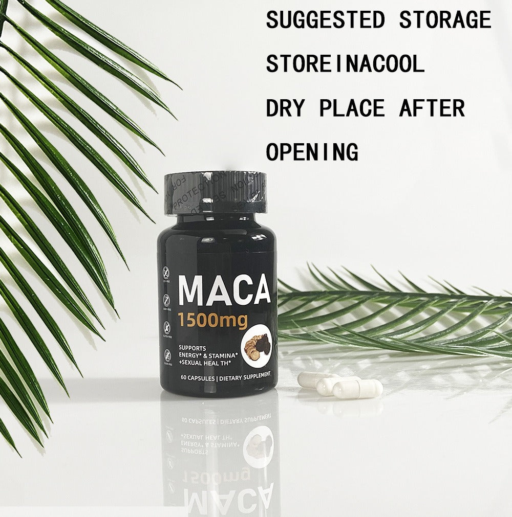 Maca Capsules  root herbal supplement maca extract energy stamina maca root extract capsules eprolo