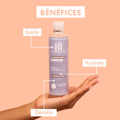 Shampoing hydratant au Karité Ricin et Jojoba 250ml - Afrotix #