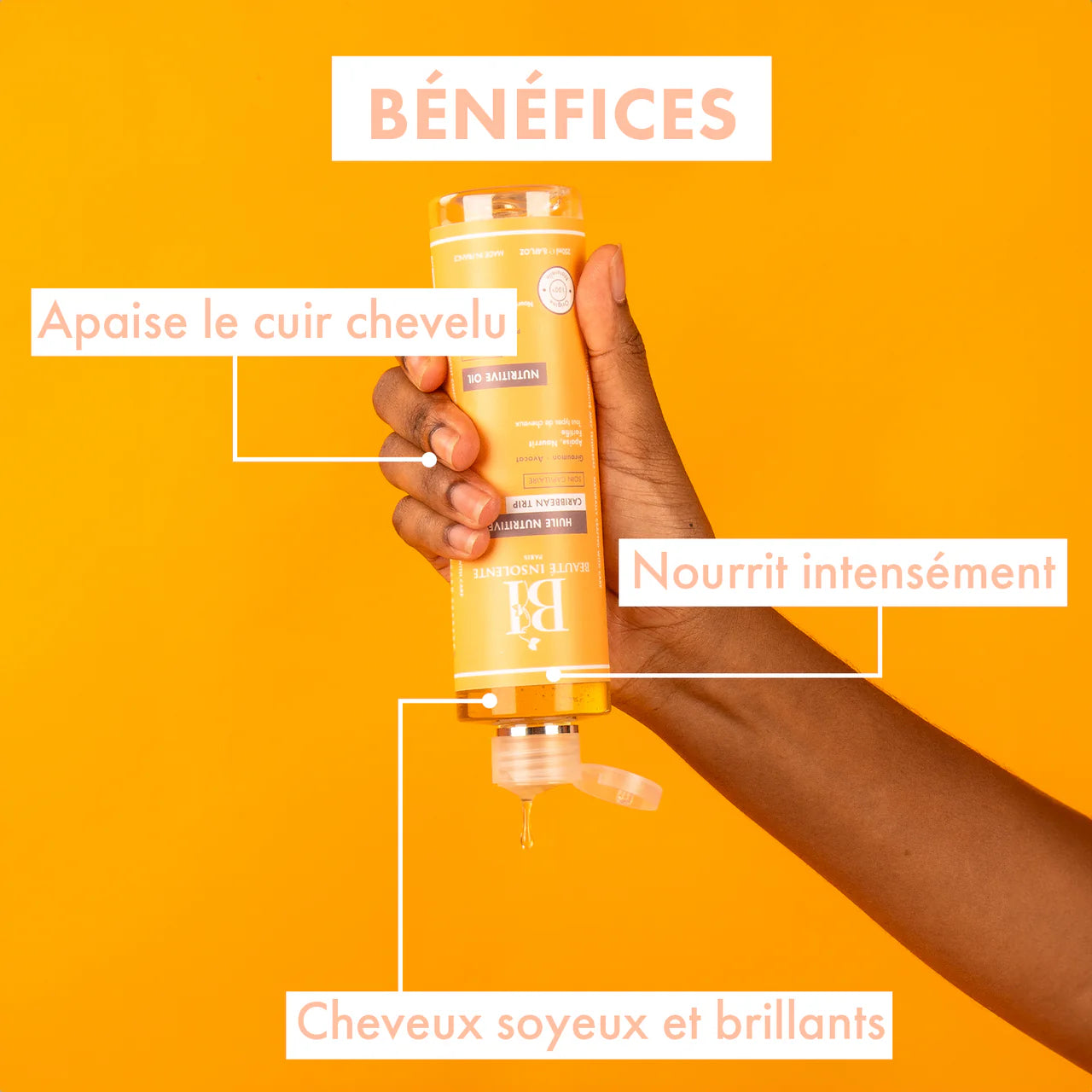 HUILE NUTRITIVE 250ML I 100% d'origine naturelle - Afrotix #