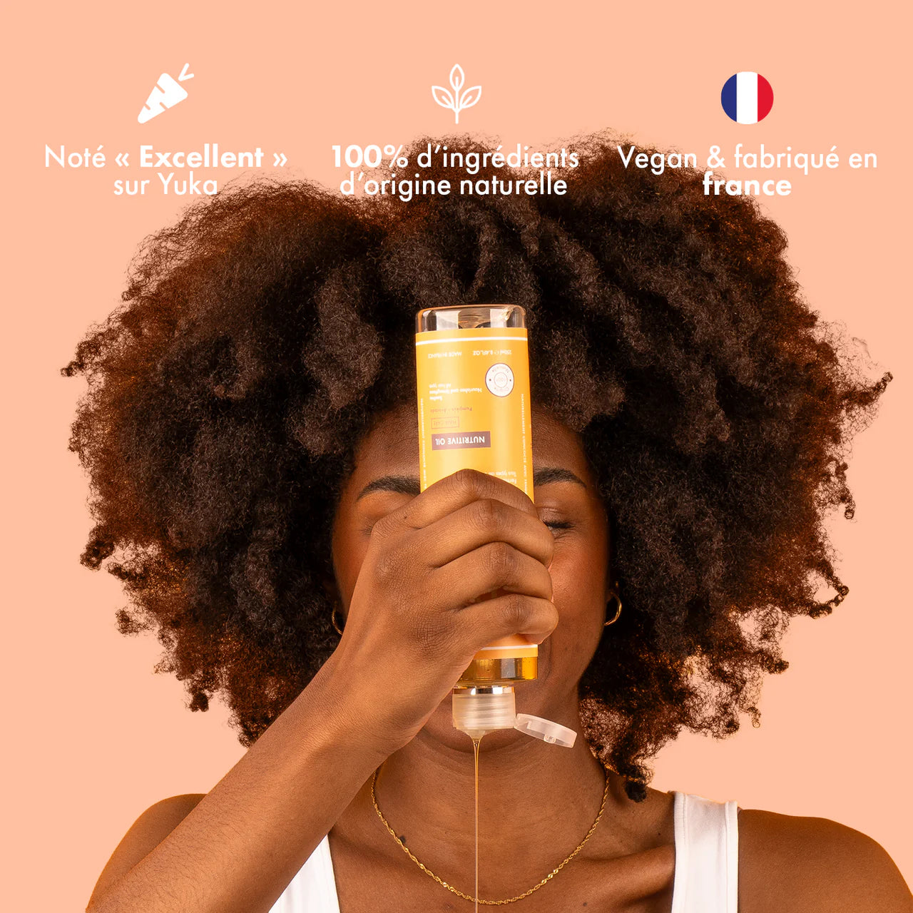 HUILE NUTRITIVE 250ML I 100% d'origine naturelle - Afrotix #