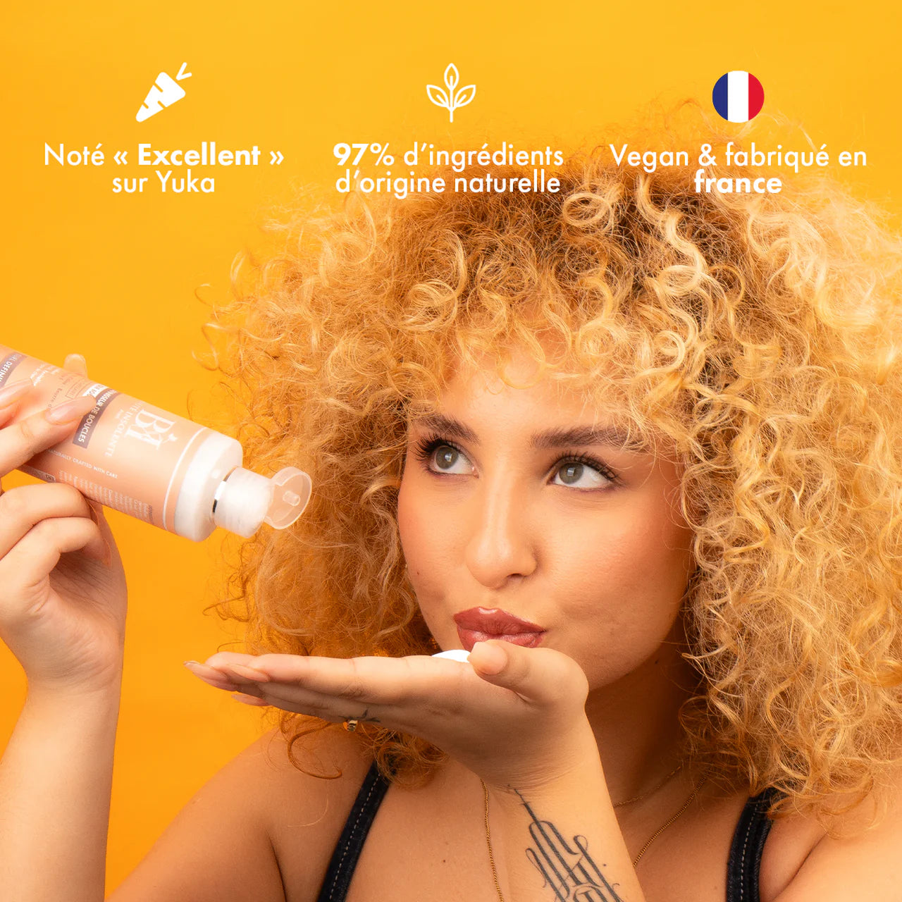 Définisseur de boucles Olive & Karité 250ml 96% d'origine naturelle Beauté Insolente