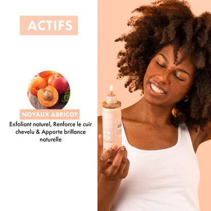 Gommage capillaire détox aux noyaux d'Abricots 250ml - Afrotix #