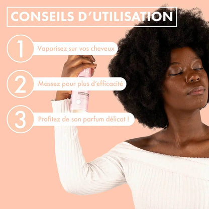 Brume capillaire apaisante et hydratante 250ml 99,9% d'origine naturelle - Afrotix