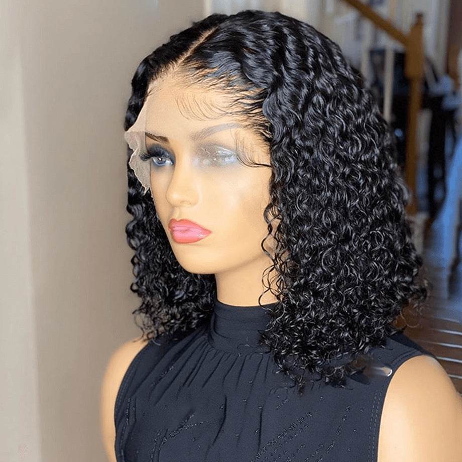 Perruque Femme Européenne et Américaine - Cheveux Courts Bouclés Africains - en Fibre Chimique - Afrotix